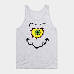 Funny One eye creature Tank Top